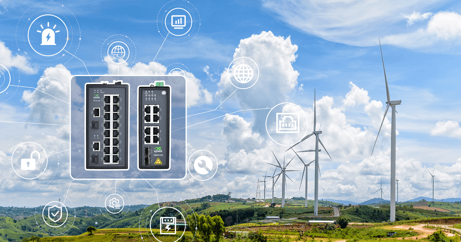 Easy-to-use ISE Unmanaged Industrial Ethernet Switch