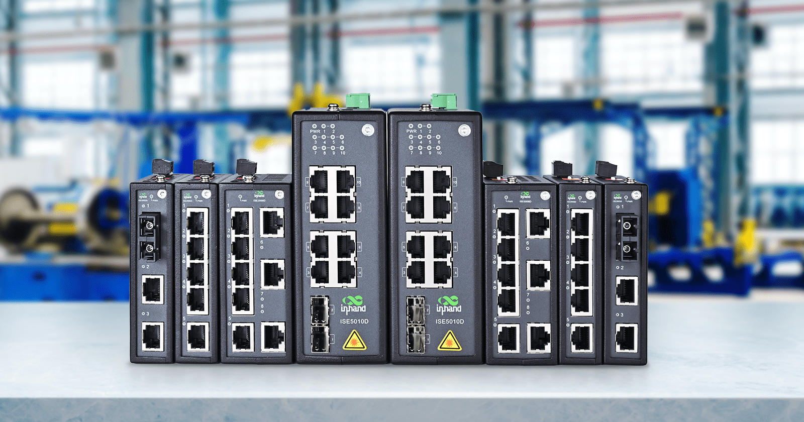 ISE Series Unmanaged Industrial Ethernet Switch