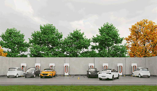 5G Networking Solution for EV Charging Stations