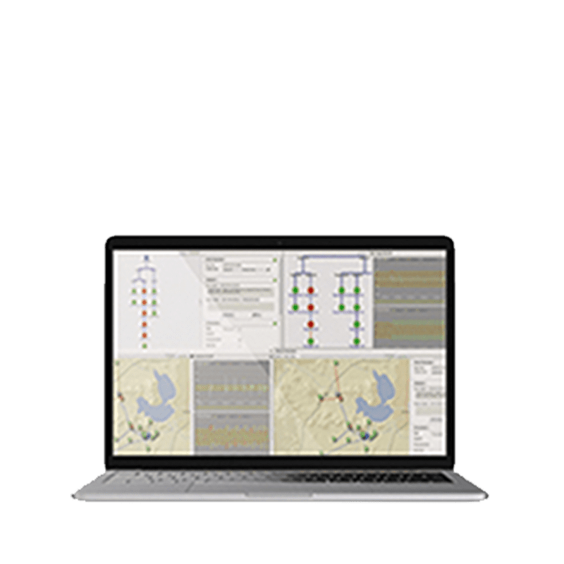 AI Analytics Platform of InHand's Overhead Line Monitoring Solution