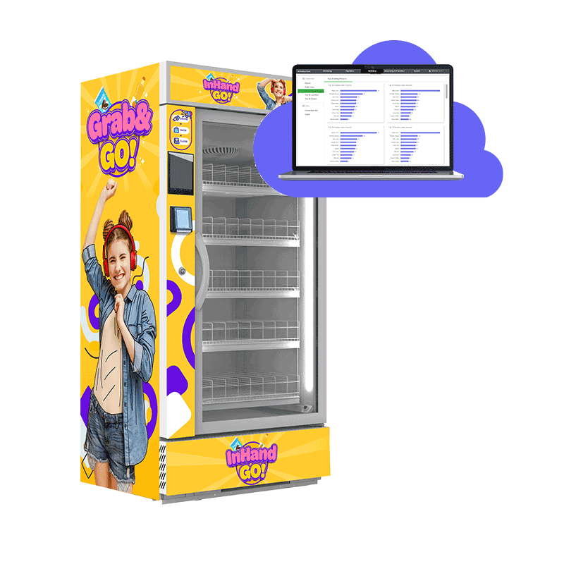 InHandGo Grab & Go AI Vending Mahine