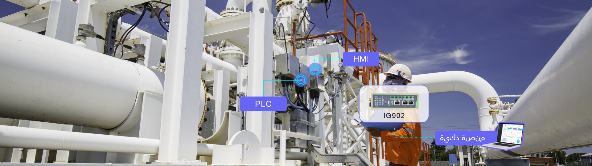 InHand Remote Monitoring of Urban Heat Supply System