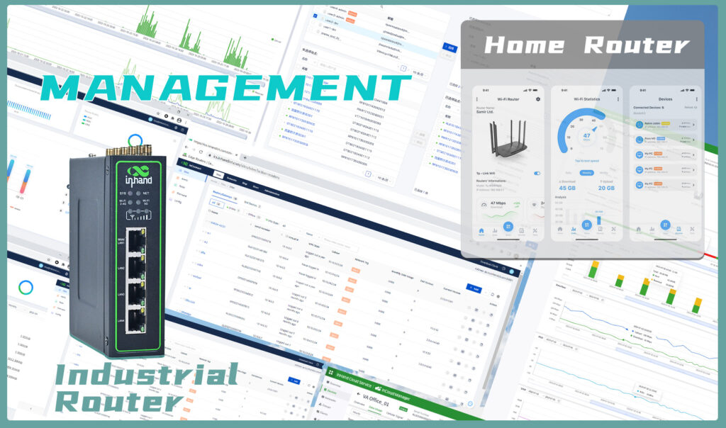 Industrial Router vs. Home Router: Management