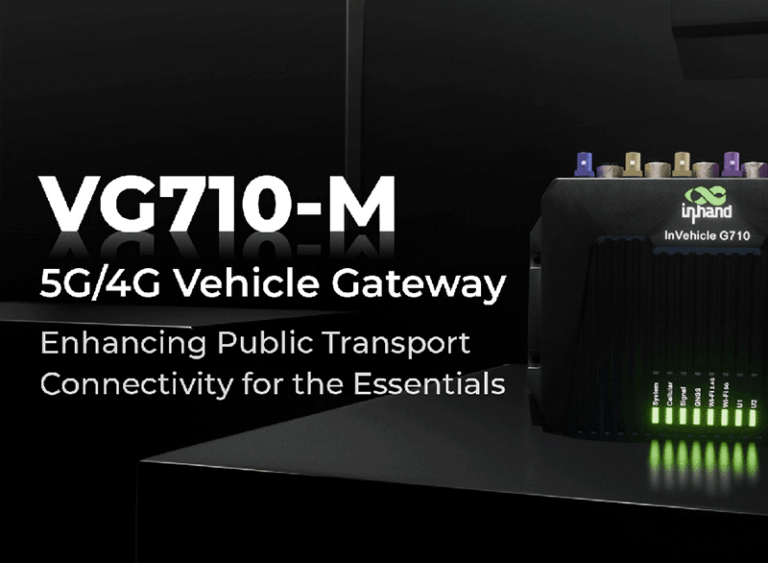 InHand Networks Launches VG710-M Vehicle Gateway for Public Transport